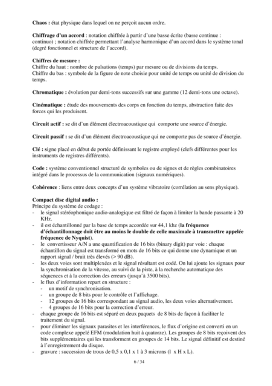 Glossaire Score scores gallery preview page 8
