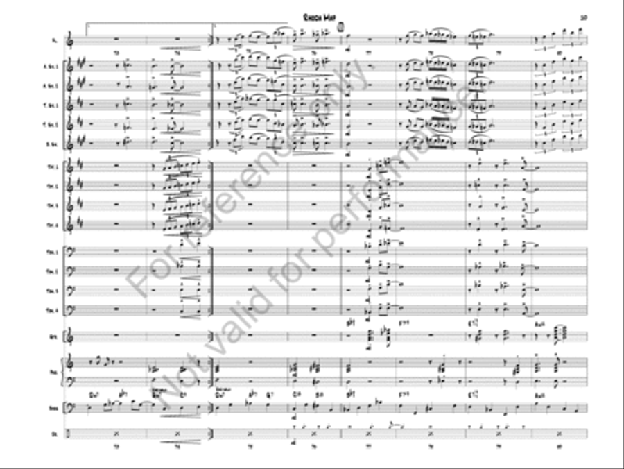 Rhoda Map Rhoda Map Jazz Ensemble scores gallery preview page 12