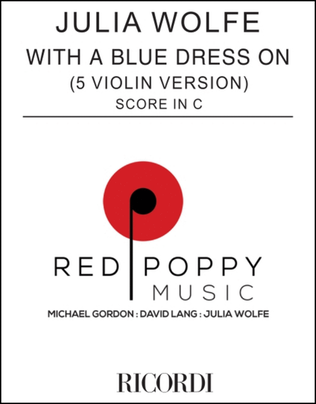 With a Blue Dress On (score)