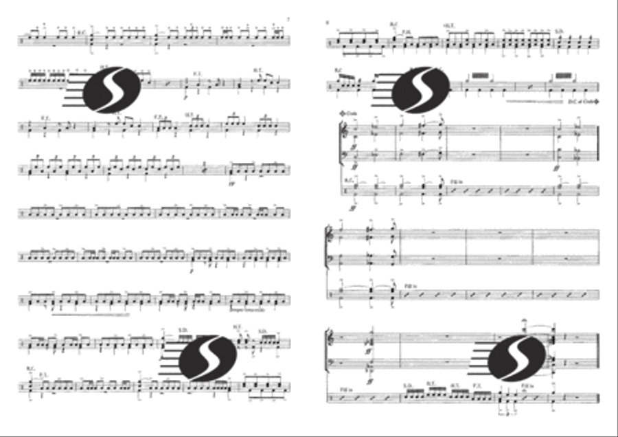 Music for Drums Brass Band scores gallery preview page 4