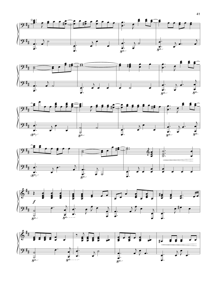 Radioactive (arr. Jason Lyle Black) Piano Solo scores gallery preview page 3