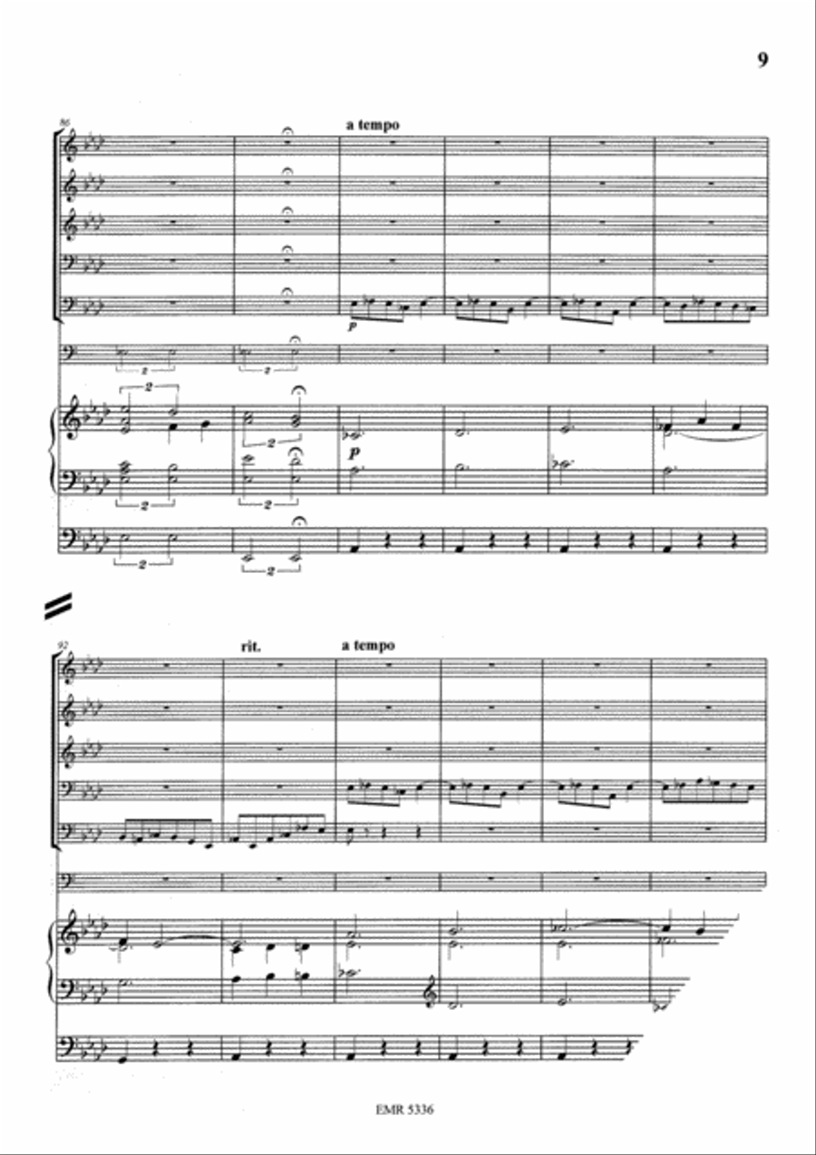 Offertoire F Minor Offertoire F Minor Brass Ensemble scores gallery preview page 9