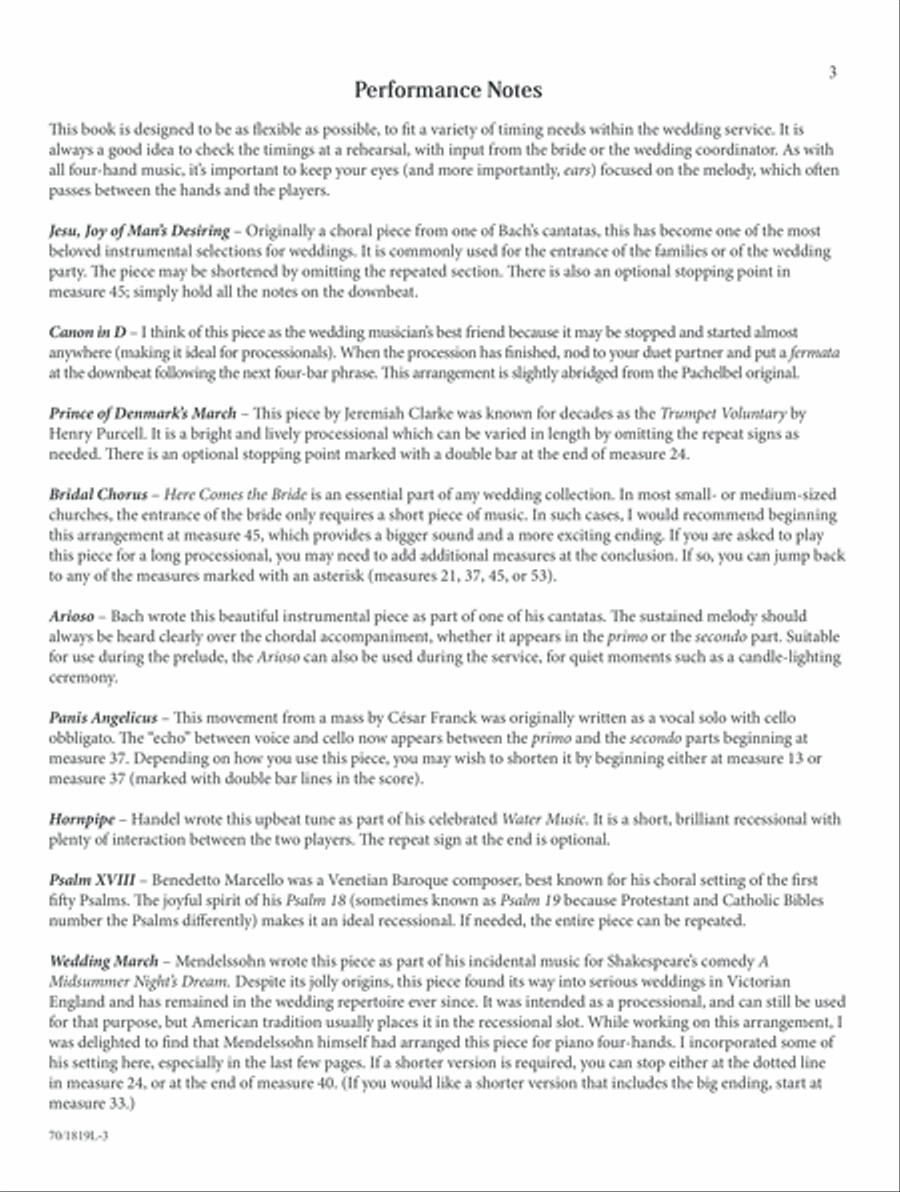 Two Become One Piano Duet scores gallery preview page 3