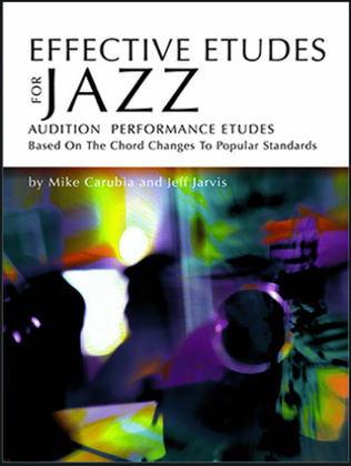 Book cover for Effective Etudes For Jazz - Bb Tenor Saxophone - Book with MP3 Downloads