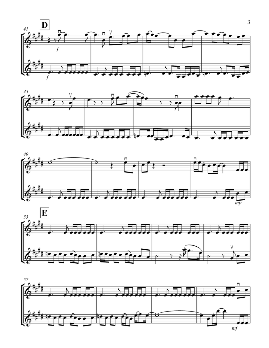(i've Had) The Time Of My Life String Duet scores gallery preview page 3