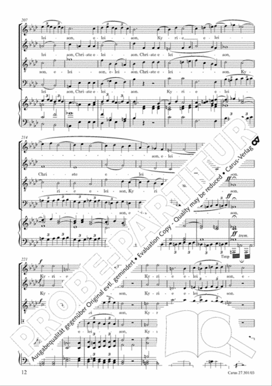 Requiem in F minor Requiem in F minor 4-Part scores gallery preview page 17