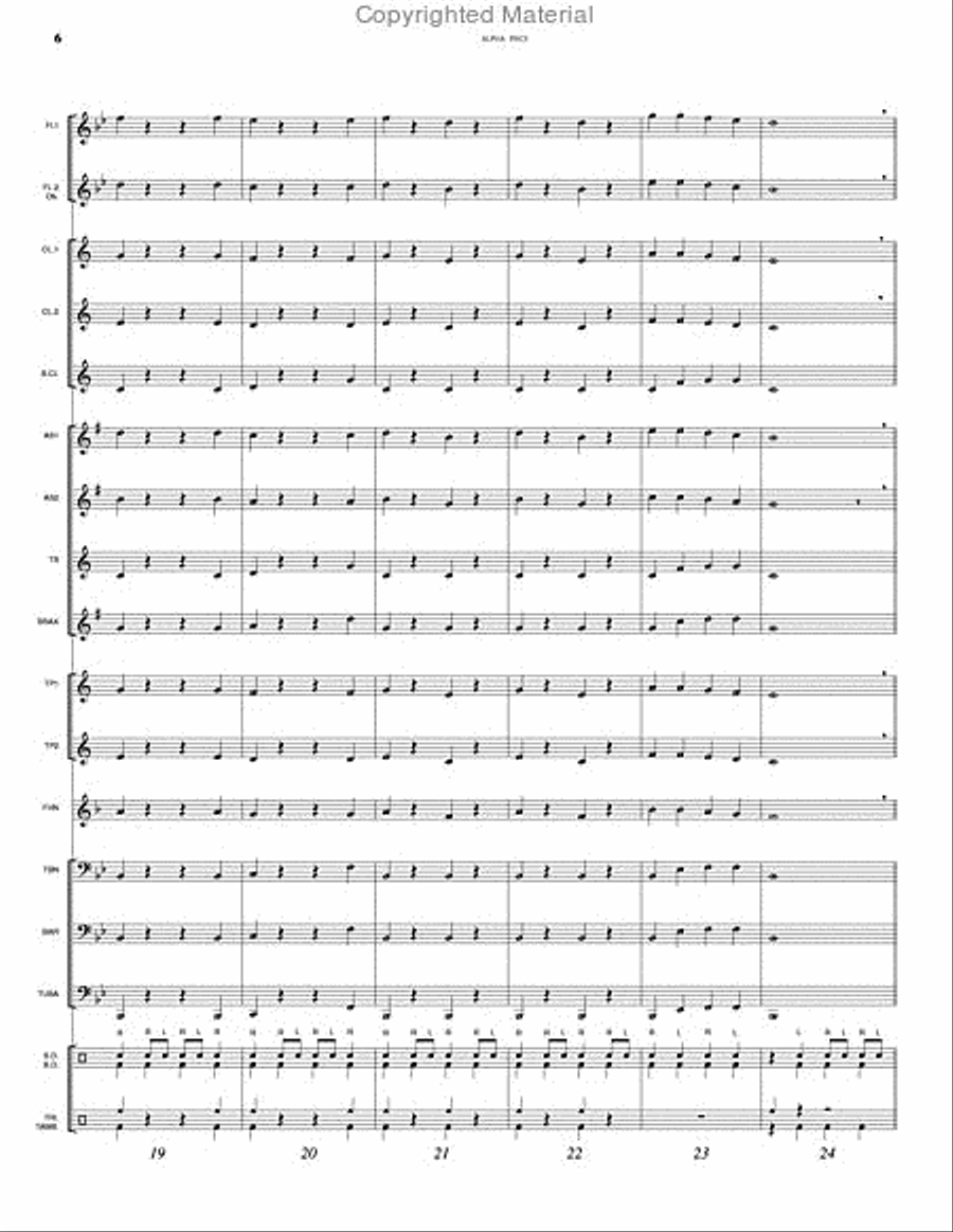 A Beginners Set Concert Band scores gallery preview page 5