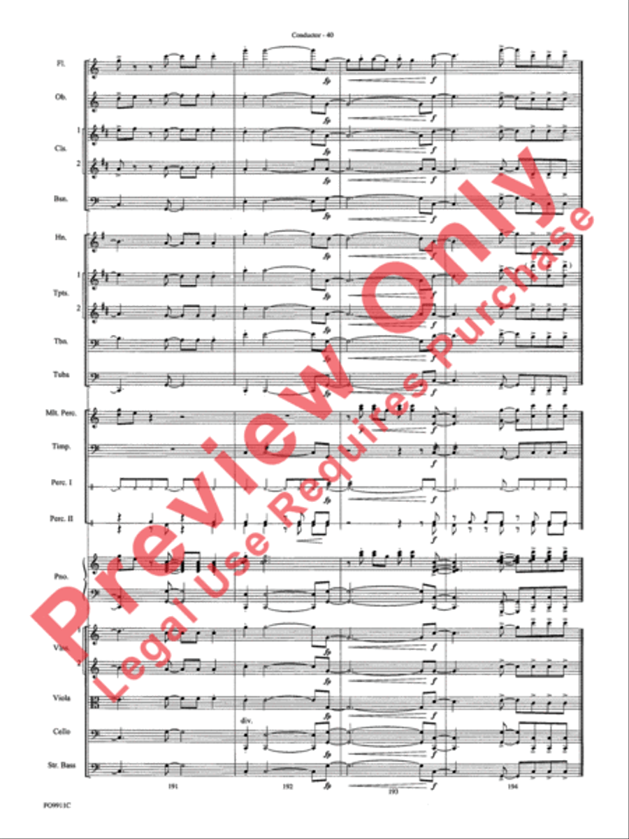 A Charlie Brown Christmas Full Orchestra scores gallery preview page 43