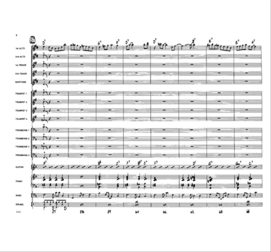 Chops, Don't Fail Me Now Chops, Don't Fail Me Now Jazz Ensemble scores gallery preview page 9