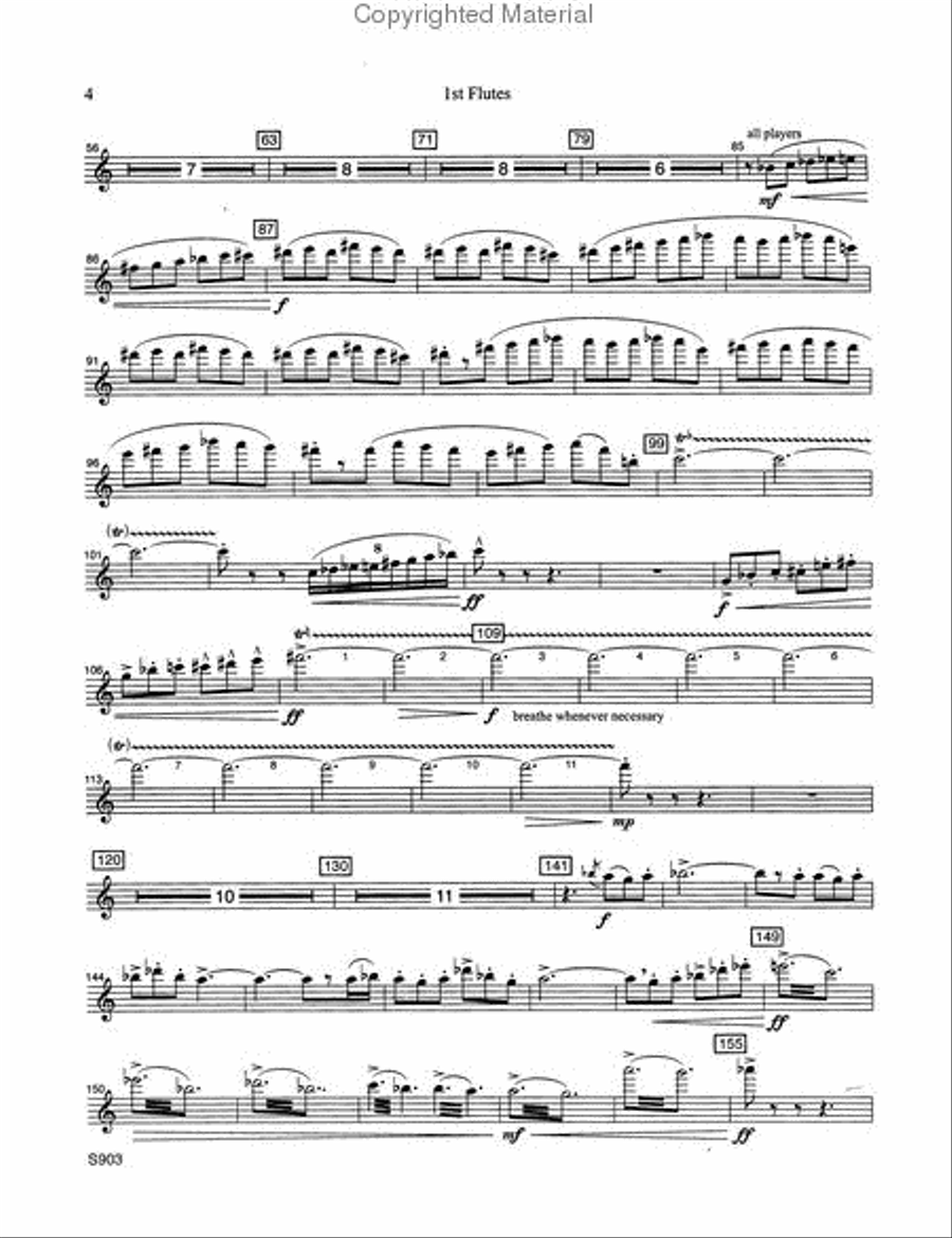 Three Debussy Pieces B-Flat Clarinet scores gallery preview page 5
