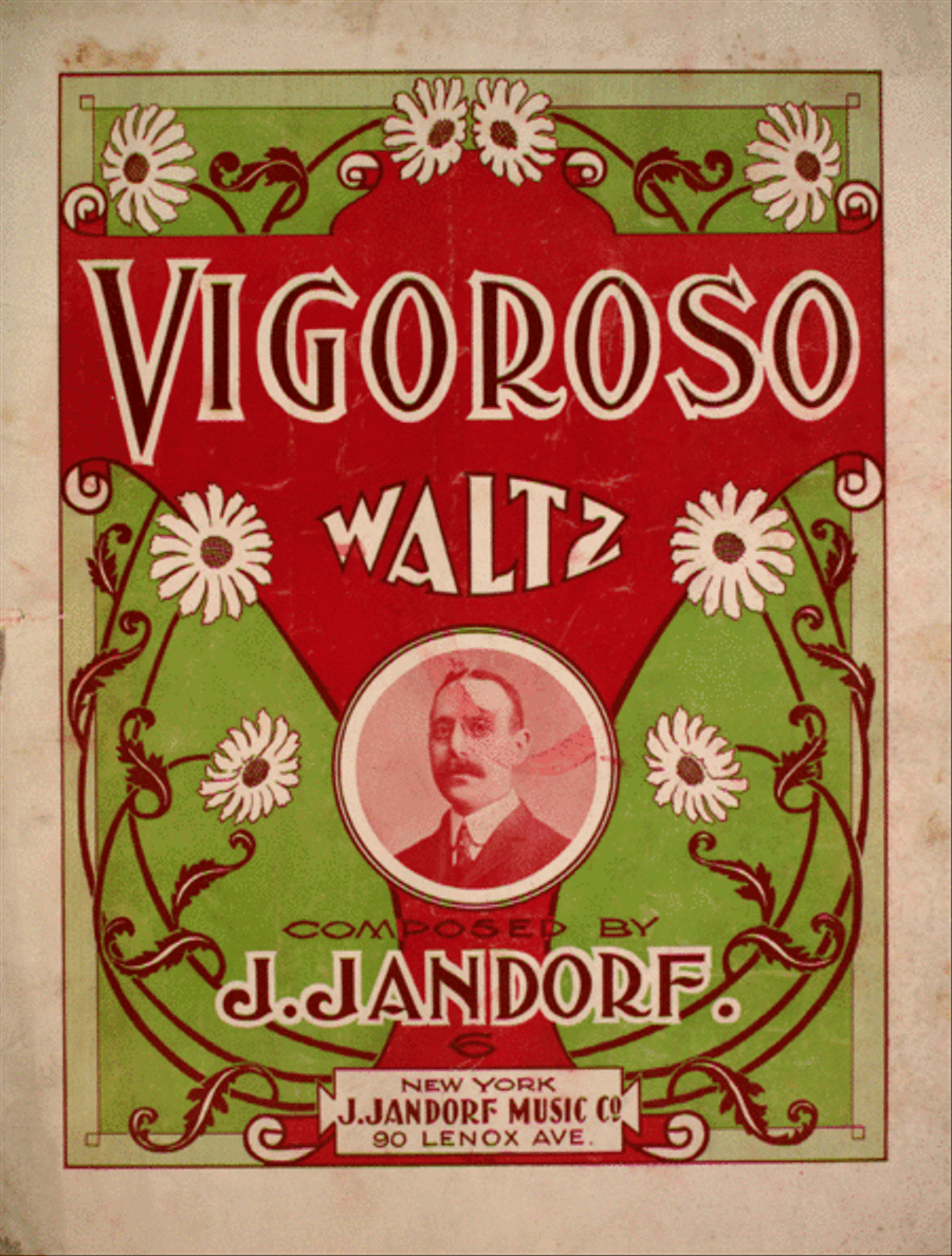Vigoroso. Waltz Piano Solo scores gallery preview page 1