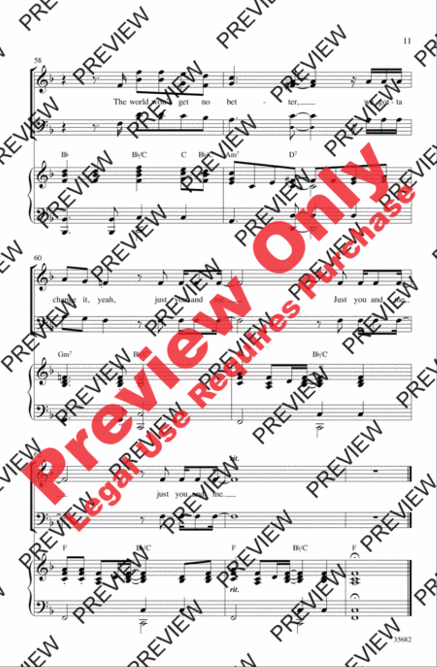 Wake Up Everybody 3-Part scores gallery preview page 11