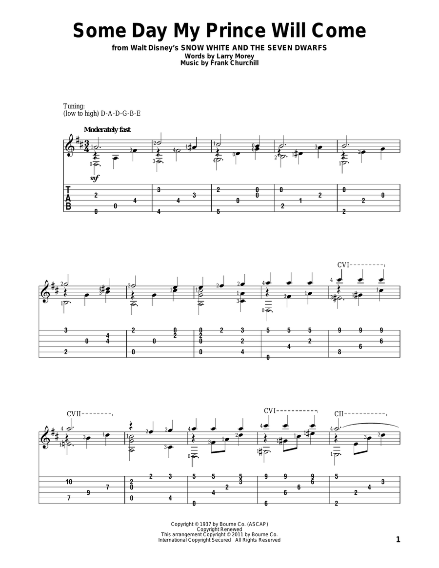 Some Day My Prince Will Come (from Snow White And The Seven Dwarfs)