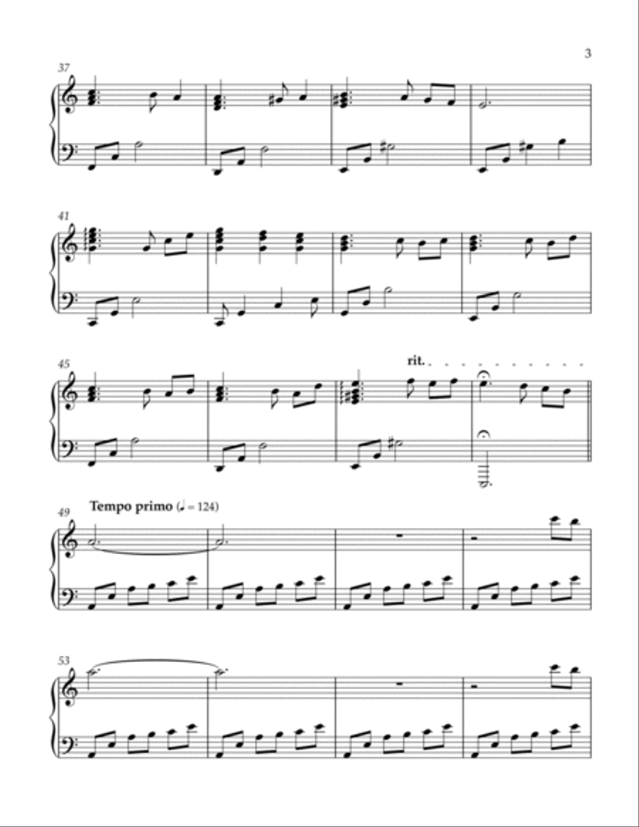 What Child Is This Piano Solo scores gallery preview page 3