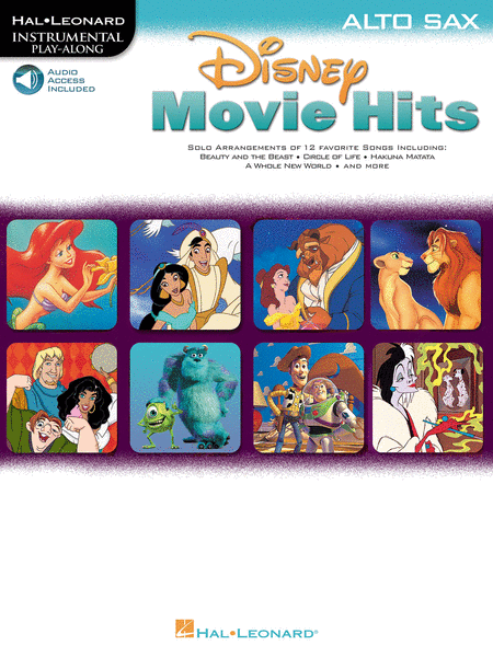 Disney Movie Hits for Alto Sax image number null