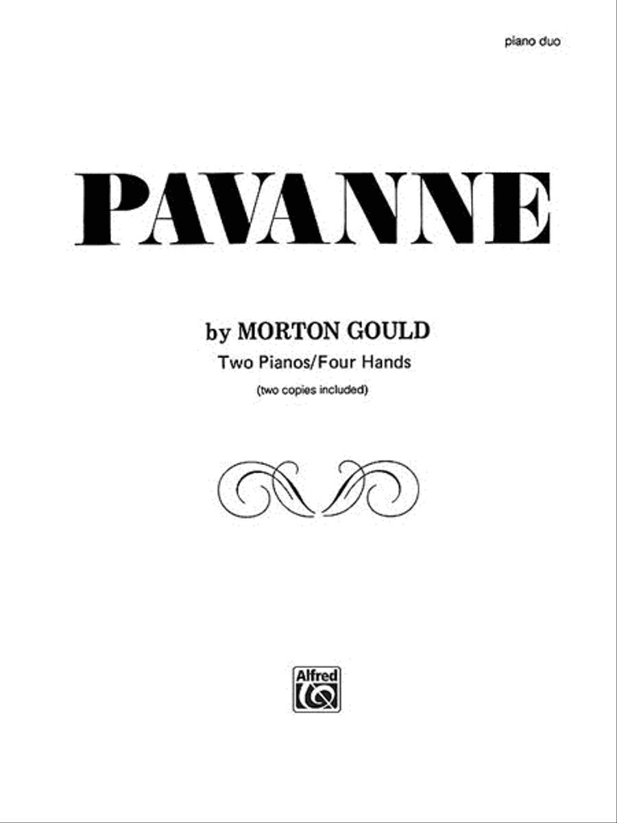 Pavanne Pavanne Small Ensemble scores gallery preview page 1