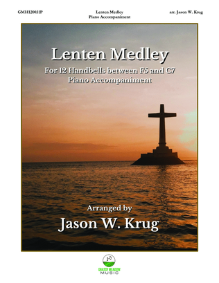 Book cover for Lenten Medley (piano accompaniment to 12 handbell version)