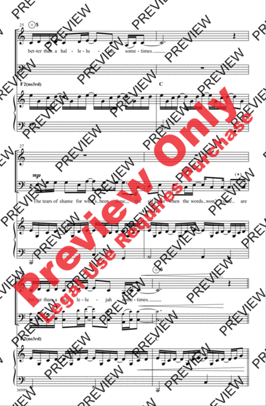 Better Than a Hallelujah Better Than a Hallelujah 2-Part scores gallery preview page 6
