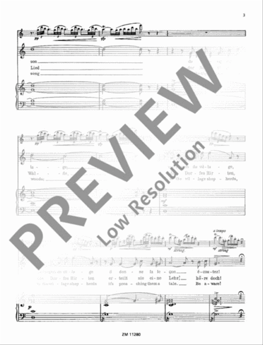 The Nightingale Flute scores gallery preview page 4