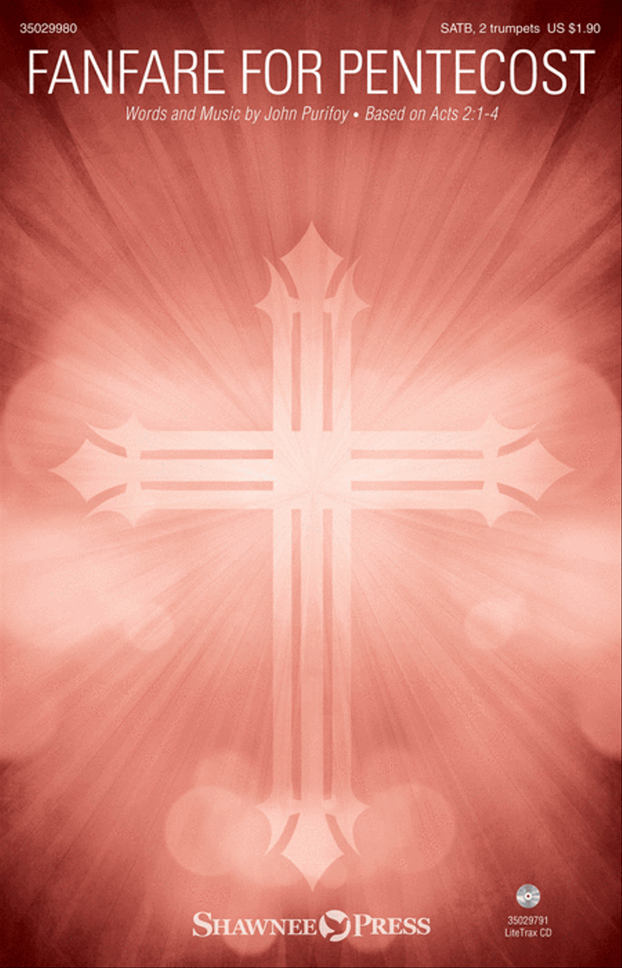 Fanfare for Pentecost 4-Part scores gallery preview page 1