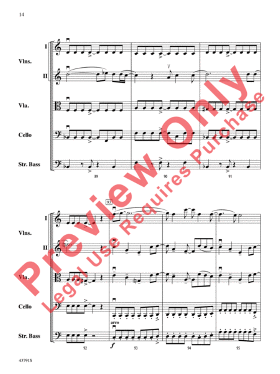 Starlight String Orchestra scores gallery preview page 15