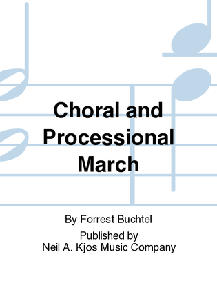 Book cover for Choral and Processional March