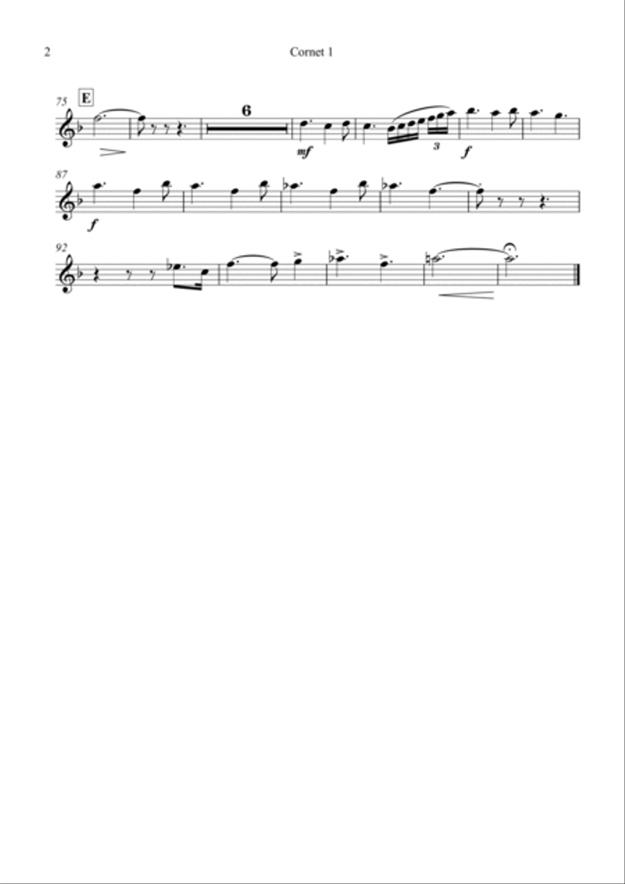We Are The Champions We Are The Champions Horn scores gallery preview page 2