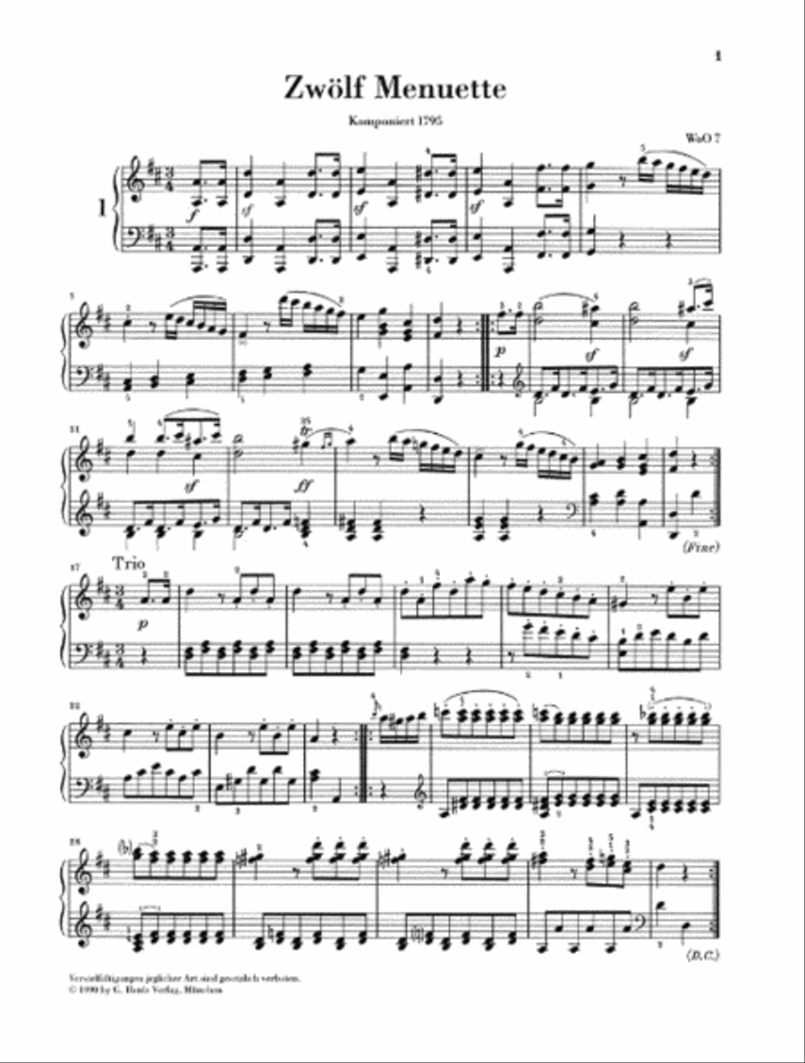 Dances for Piano Piano Solo scores gallery preview page 5