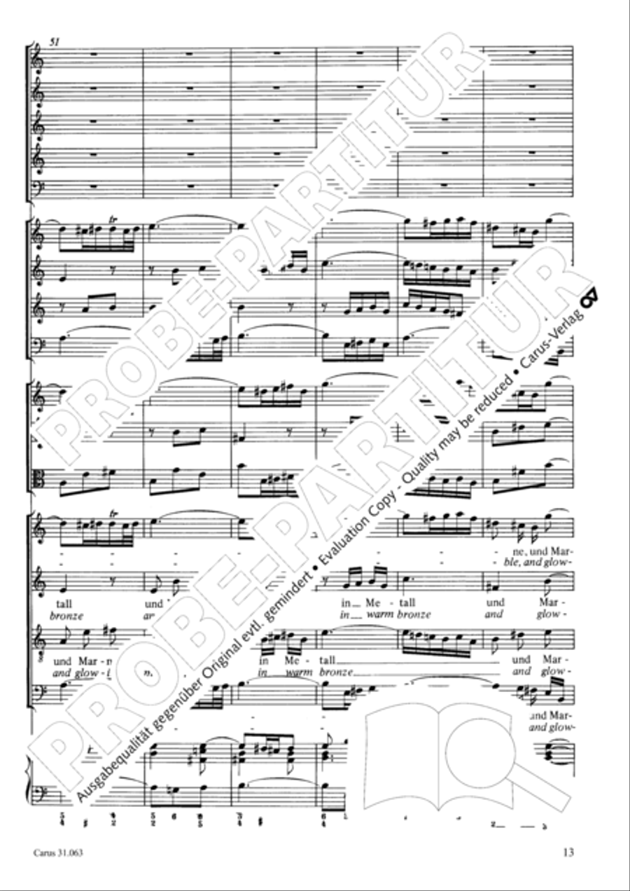 Christians, etch this blessed day (Christen, atzet diesen Tag) 4-Part scores gallery preview page 14