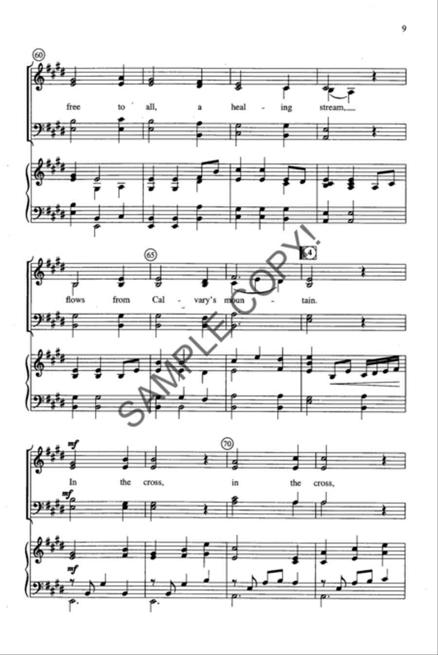 Shadow of the Cross 4-Part scores gallery preview page 7