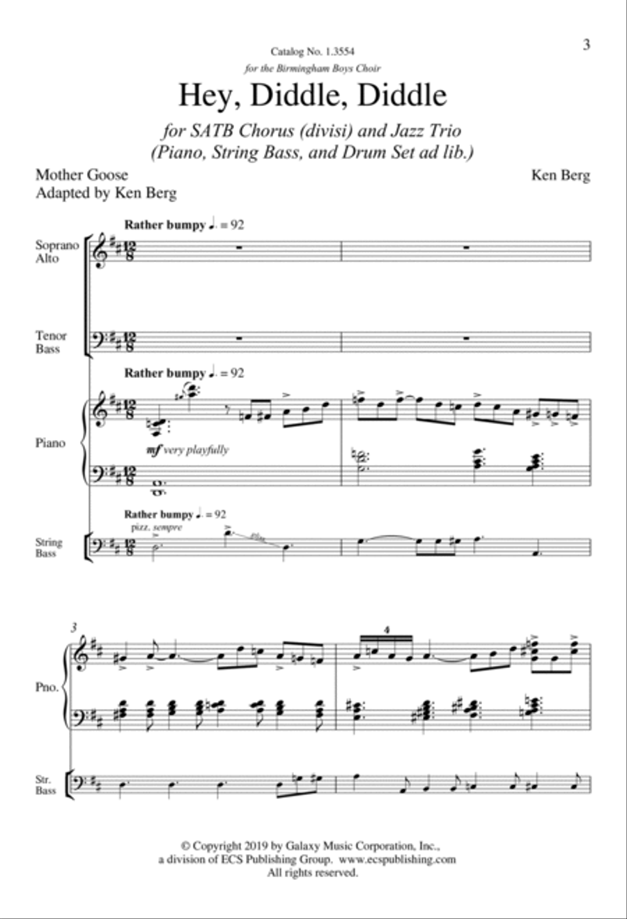 Hey, Diddle, Diddle Divisi scores gallery preview page 2