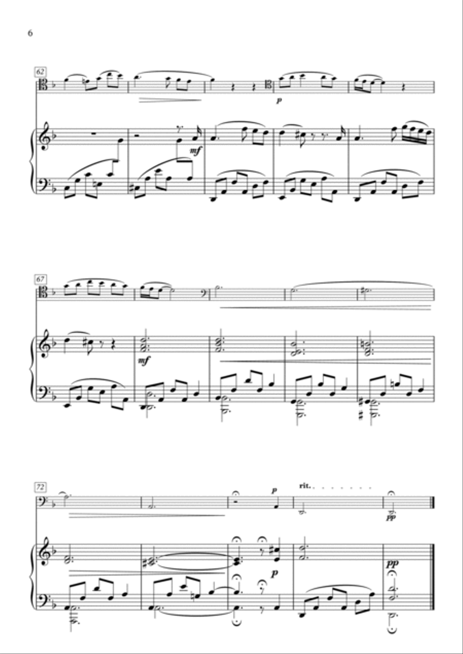 l'Adieu l'Adieu Chamber Music scores gallery preview page 6
