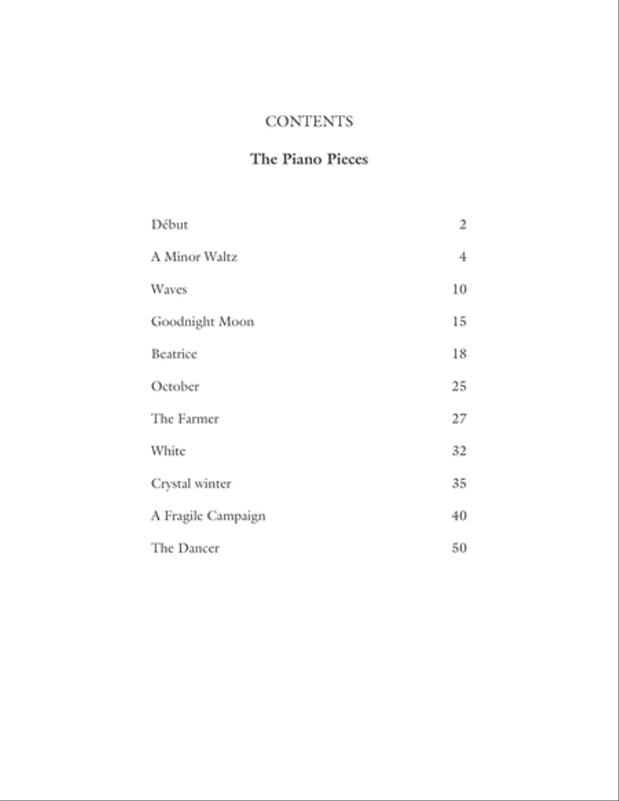 The Piano Pieces Songbook Piano Solo scores gallery preview page 3