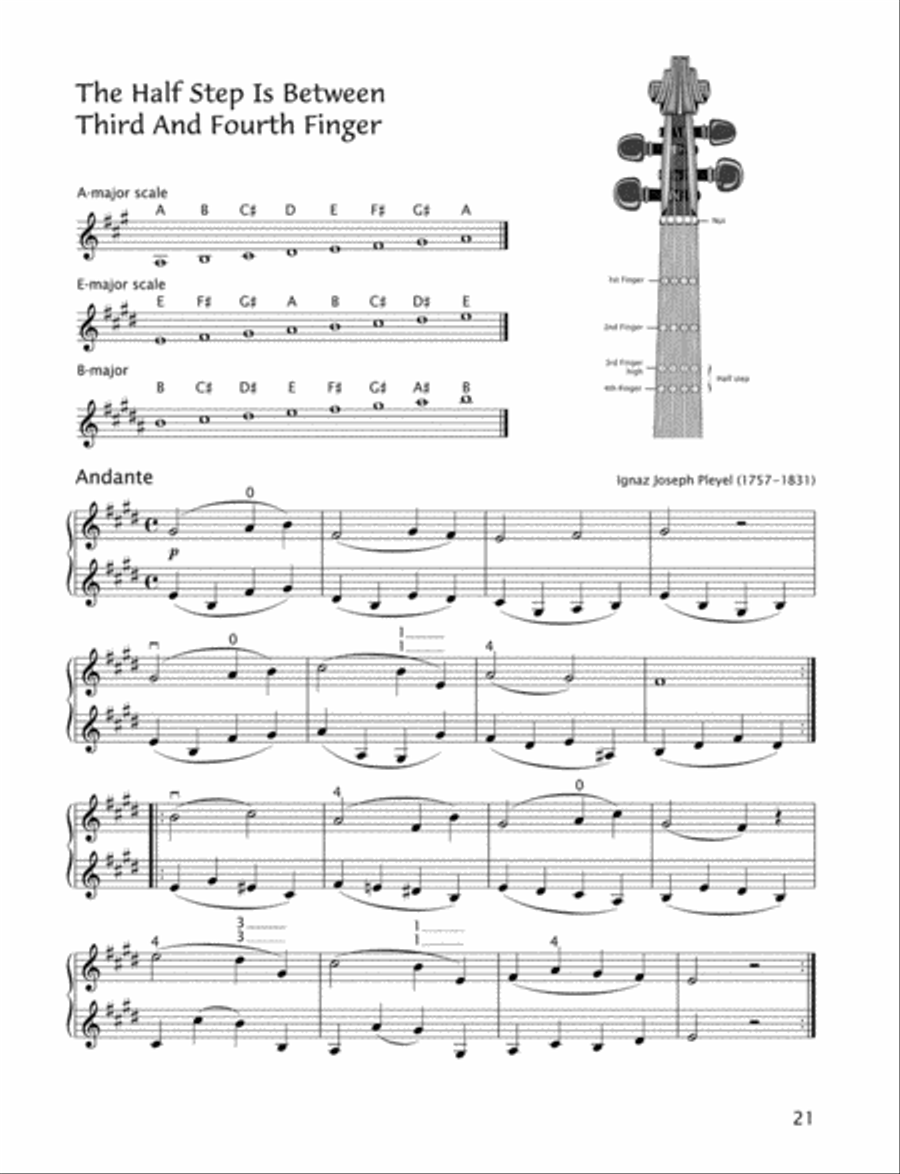 Early Start on the Violin, Volume 3 String Methods scores gallery preview page 2