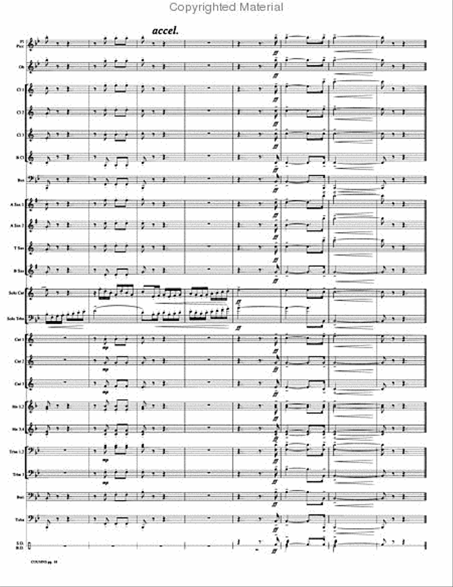 Cousins Cousins Concert Band scores gallery preview page 21