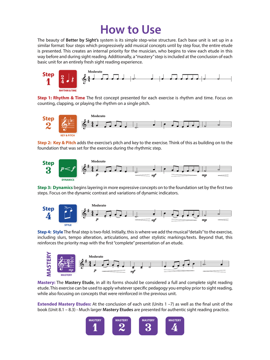 Better By Sight - Horn in F Concert Band scores gallery preview page 4
