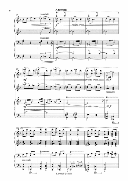 Offenbach - Infernal Gallop (Can-Can) - piano 4 hands image number null