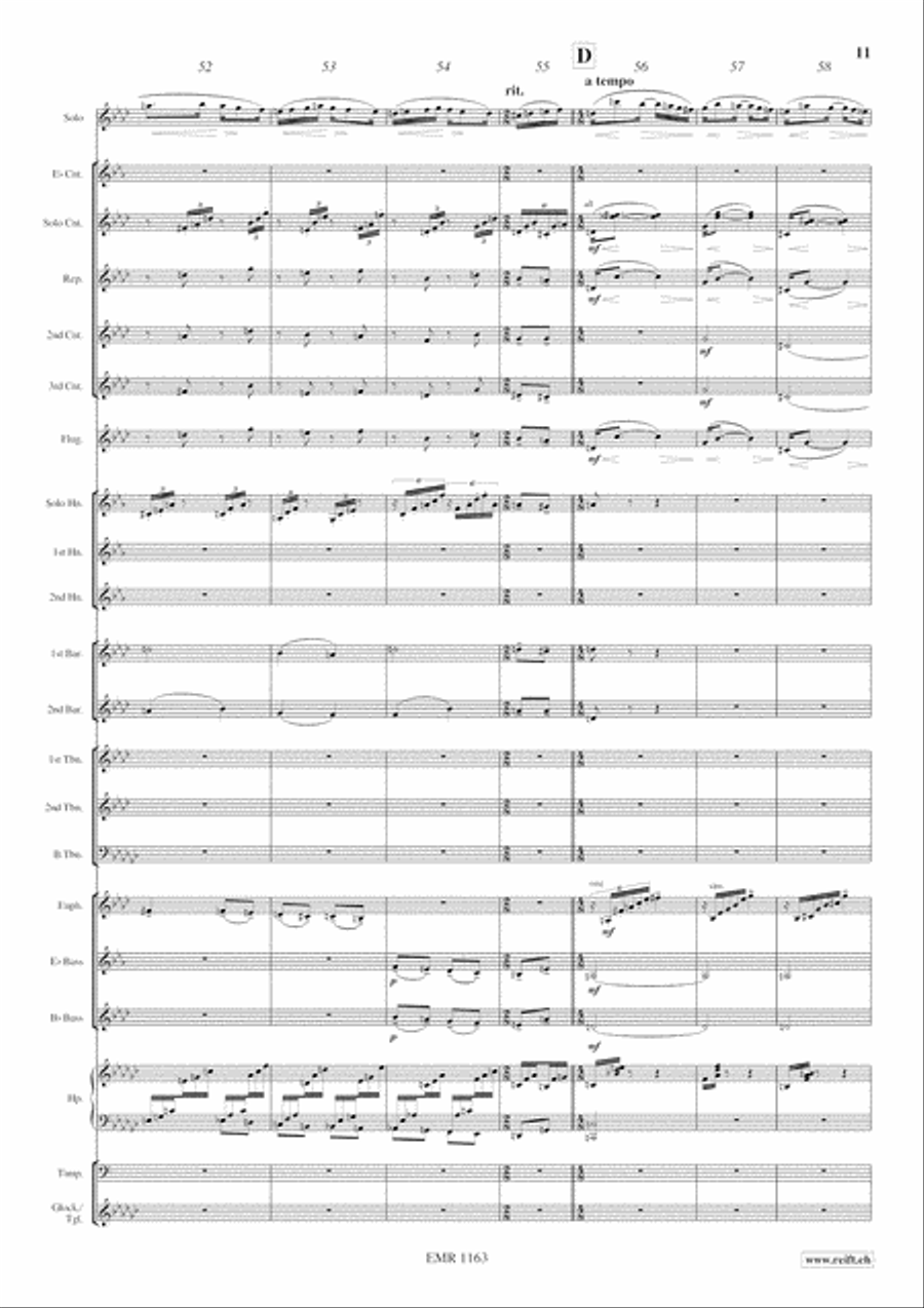 Concerto Concerto Brass Band scores gallery preview page 12