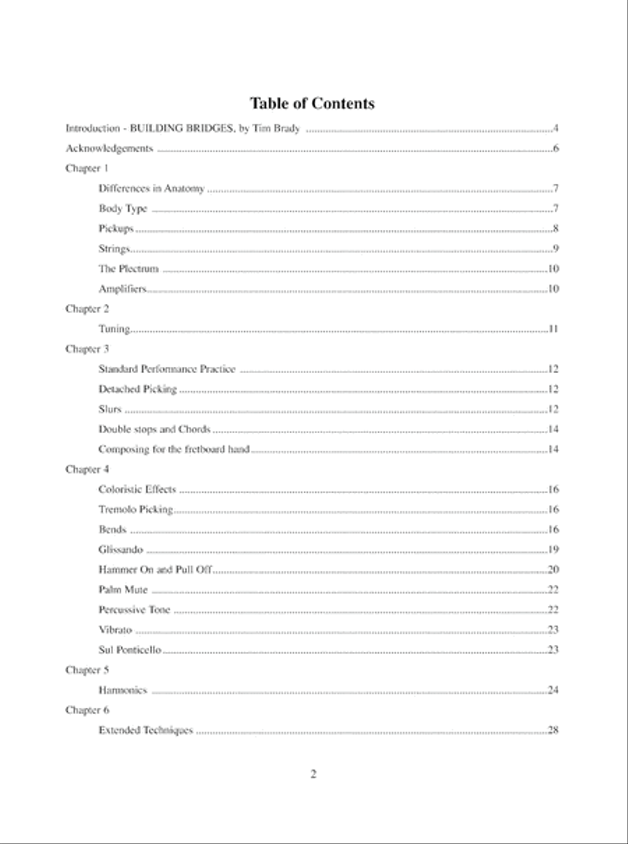 Composer's Guide to the Electric Guitar Electric Guitar scores gallery preview page 3