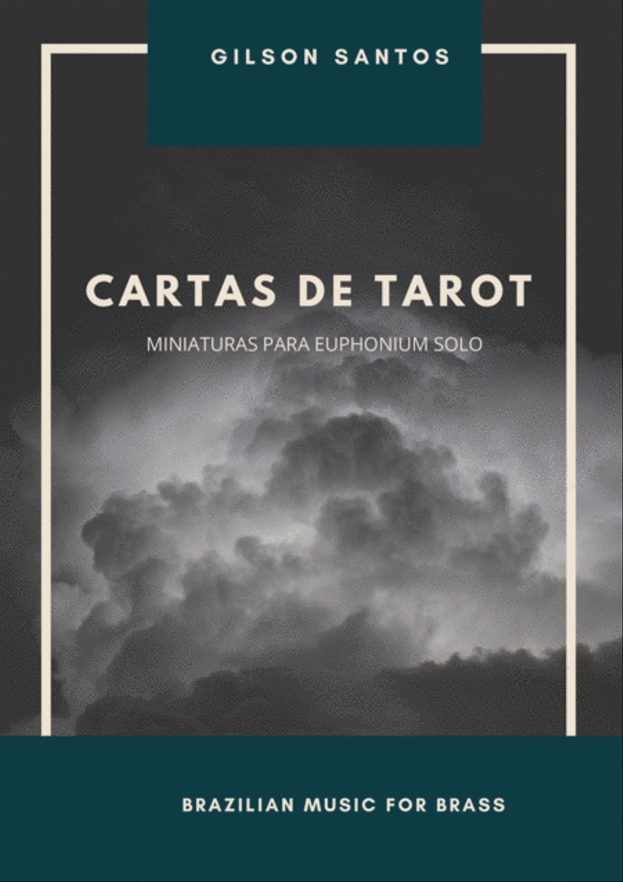 Cartas de Tarot - Tarot Cards for Euphonium Solo Euphonium scores gallery preview page 1