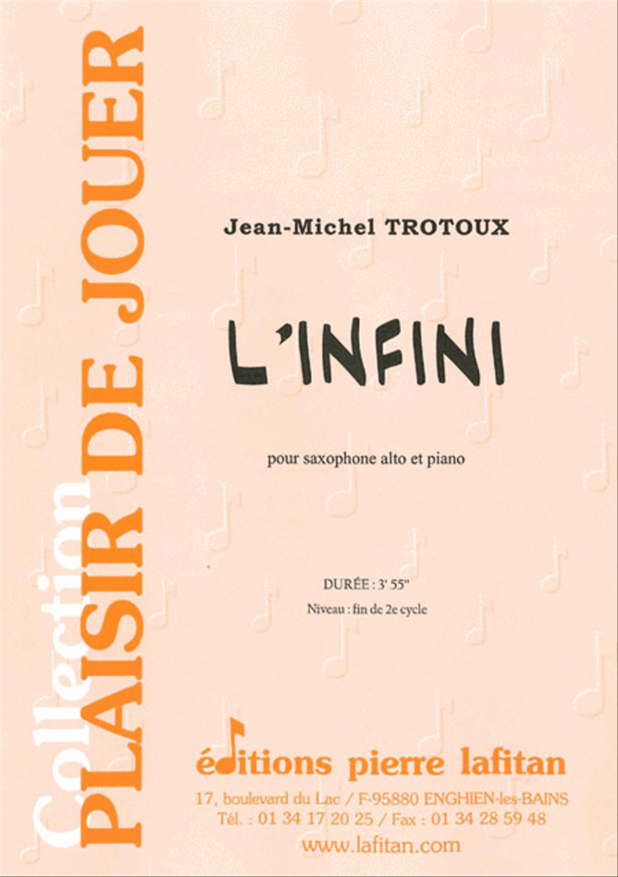L'Infini Alto Saxophone scores gallery preview page 1