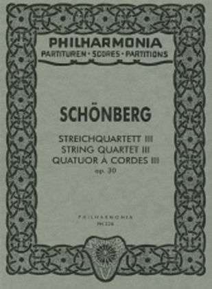 Book cover for Third String Quartet, Op. 30
