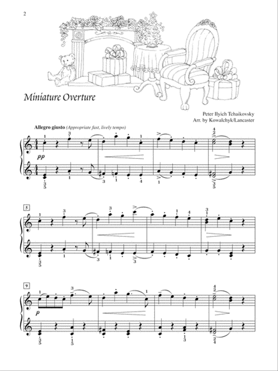 The Nutcracker Suite Easy Piano scores gallery preview page 3