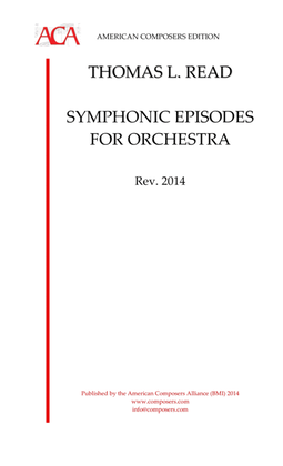 [Read] Symphonic Episodes for Orchestra