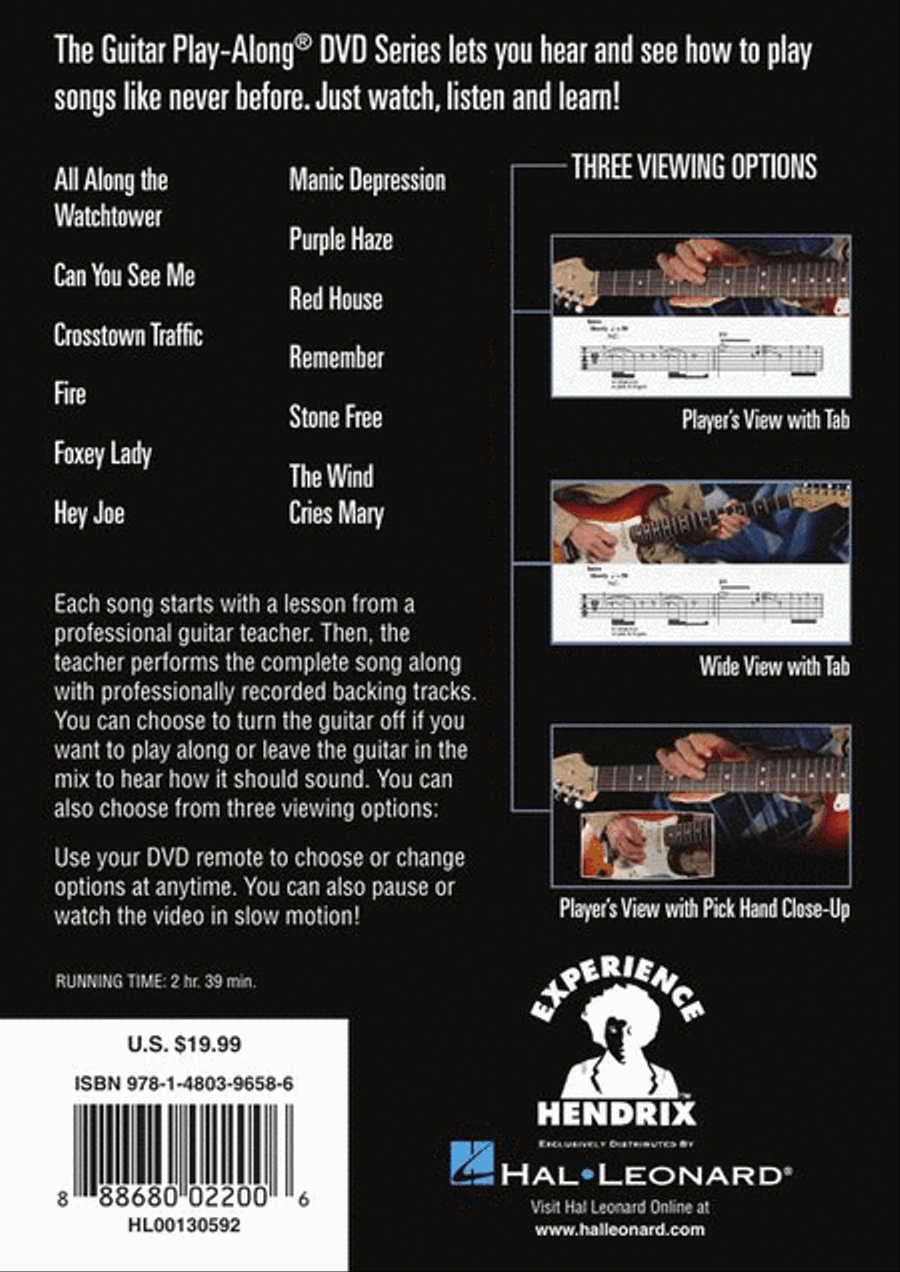 Jimi Hendrix - Smash Hits Guitar scores gallery preview page 3