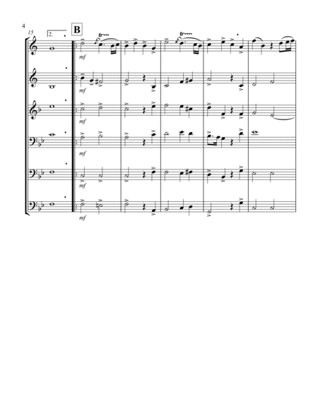 La Vigilance (from "Heroic Music") (Bb) (Brass Sextet - 2 Trp, 1 Hrn, 1 Trb, 1 Euph, 1 Tuba)
