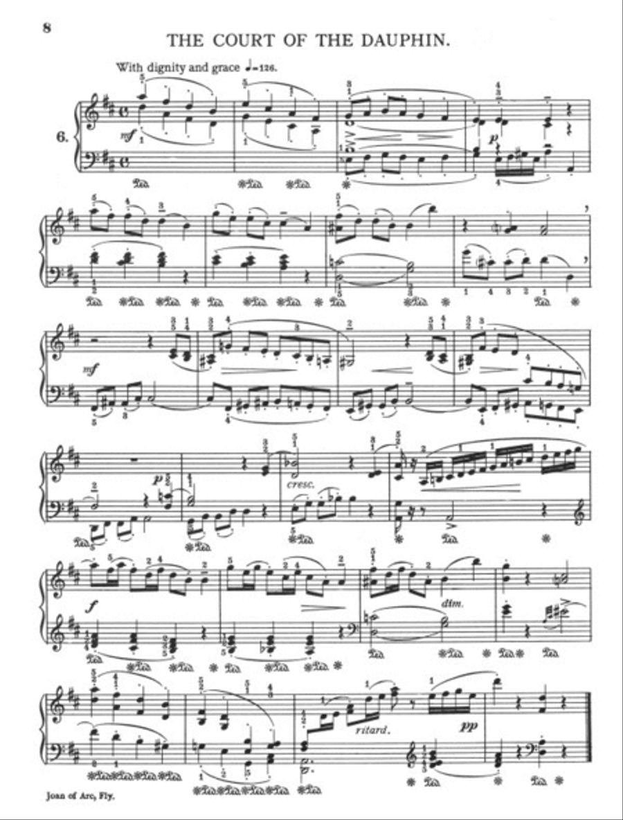 Joan of Arc Piano Solo scores gallery preview page 3
