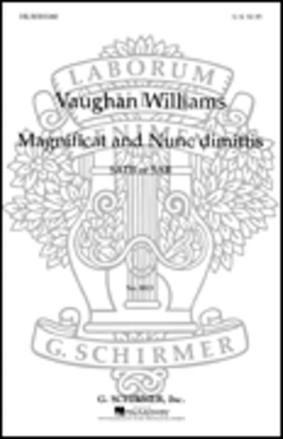 Magnificat And Nunc Dimittis 4-Part scores gallery preview page 1