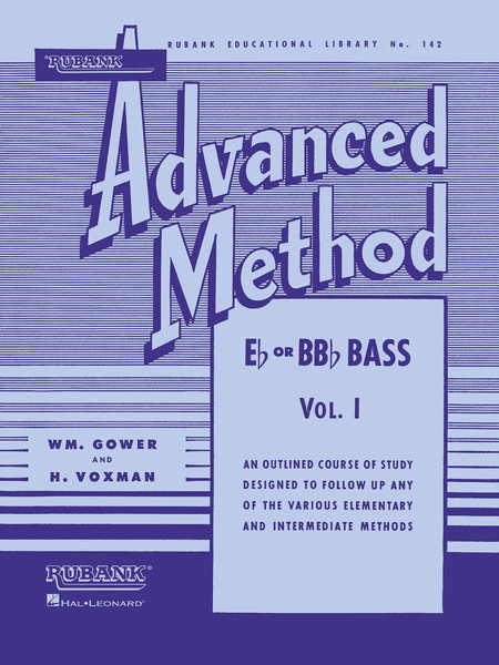 Rubank Advanced Method - E Flat Or BB Flat Bass Vol.1