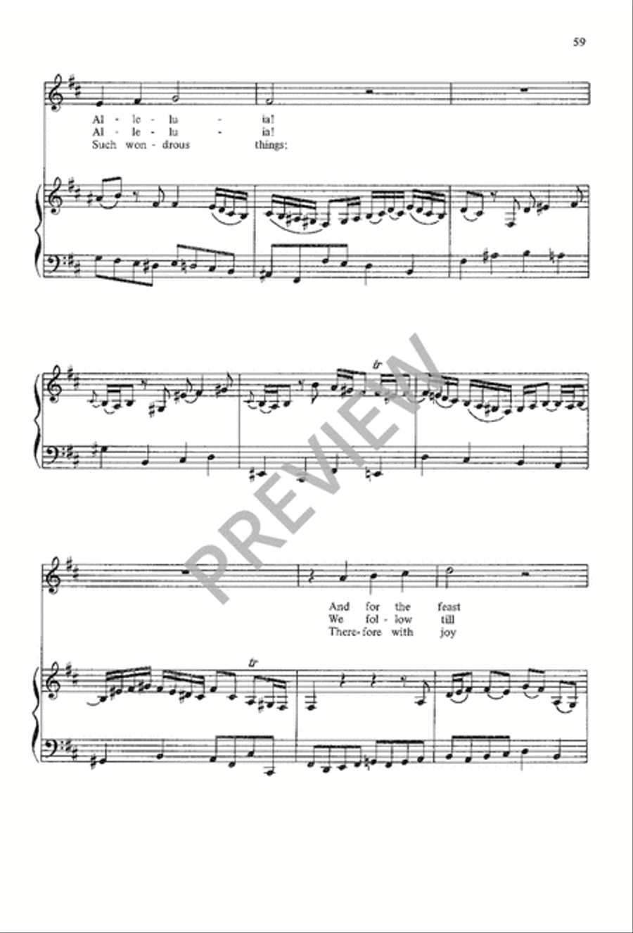 A Choir Book for Advent A Choir Book for Advent 4-Part scores gallery preview page 61